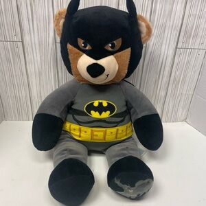 Batman Build A Bear Plush Teddy Bear DC Comics 16" Super Hero